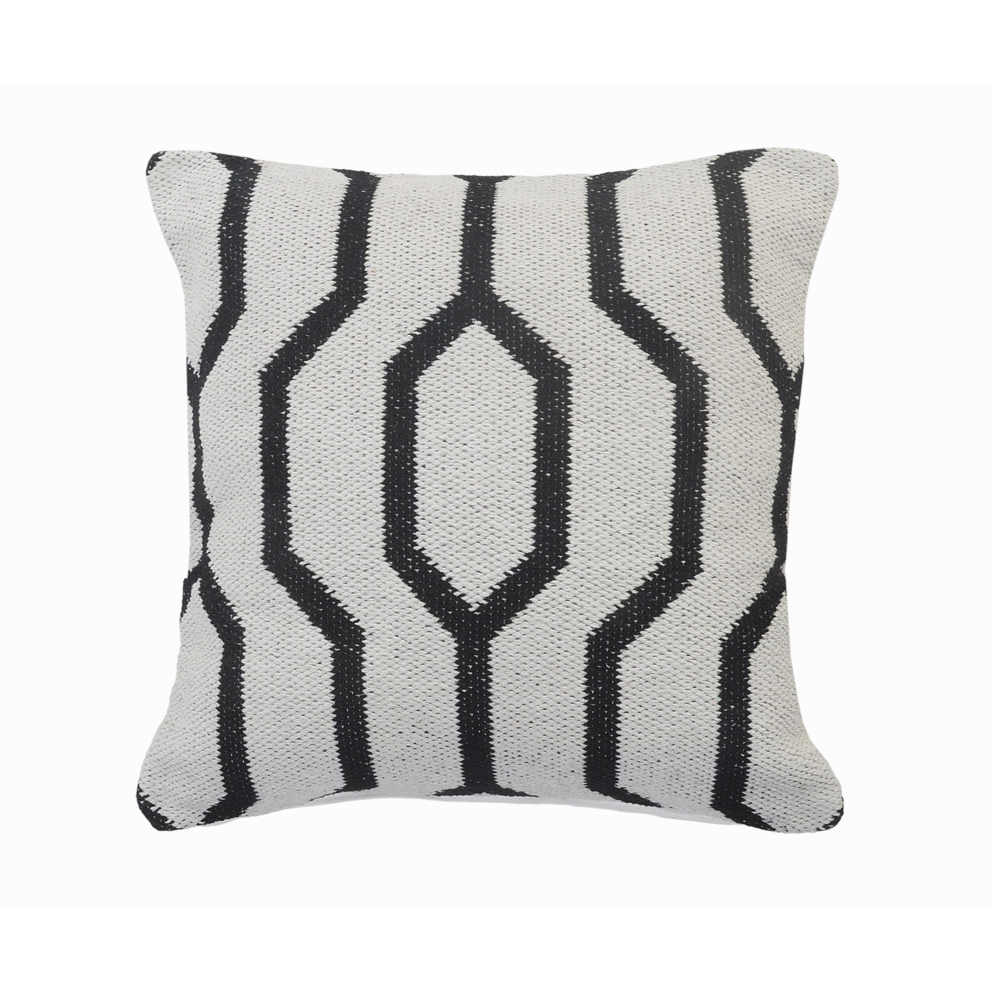 Geometric pillows black and white cheap